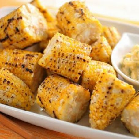 Grilled Corn With Pepper Jelly Butter