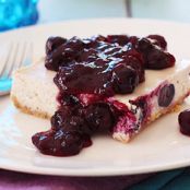 Guiltless Blueberry Cheesecake