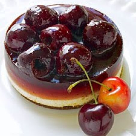 Mini Cherry Cheesecake