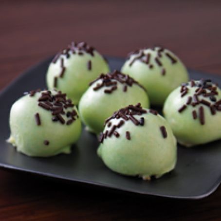 Cool Mint Oreo Cookie Balls