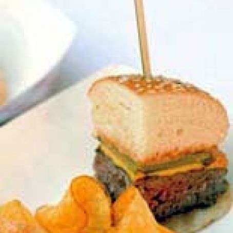 The Lure Burger with Caramelized Onion-and-Bacon Jam