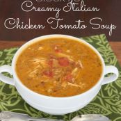 Creamy Italian Chicken Tomato Soup