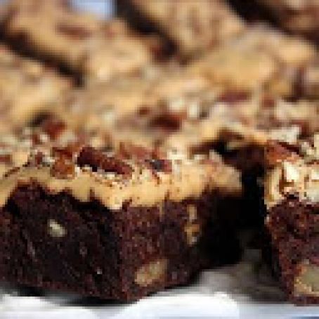 Dulce de Leche Pecan Brownies