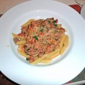 Creamy Penne with Sausage & Tomatoes