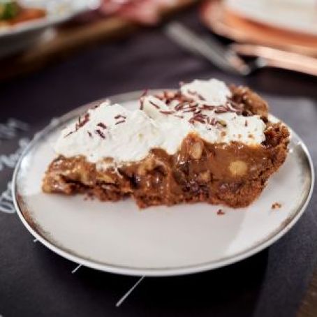 Chocolate Caramel Crunch Pie