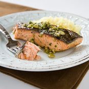 Gas-Grilled Salmon Fillets