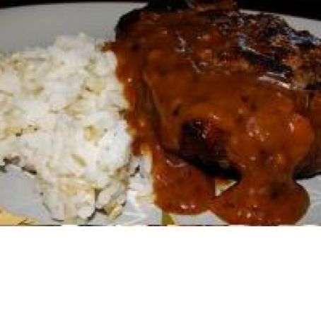 Hamburger Steak with Gravy