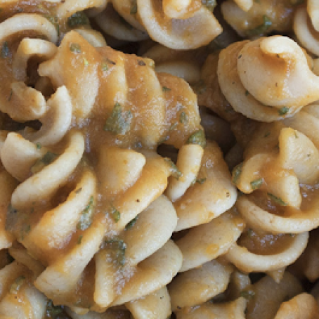 Pumpkin Sage Pasta