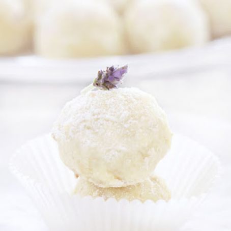 Coconut Lavender Cookies