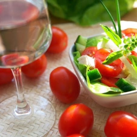 Cucumber, Tomato and Onion Salad