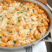 Chicken Parmesan Baked Pasta