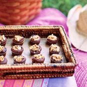 Brownie-Peanut Butter Gems