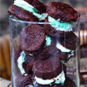 Brownie Ice Cream  Stacks