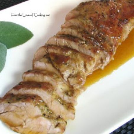 Maple - Garlic Marinated Pork Tenderloin