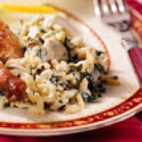 Cheesy Wild Rice Casserole