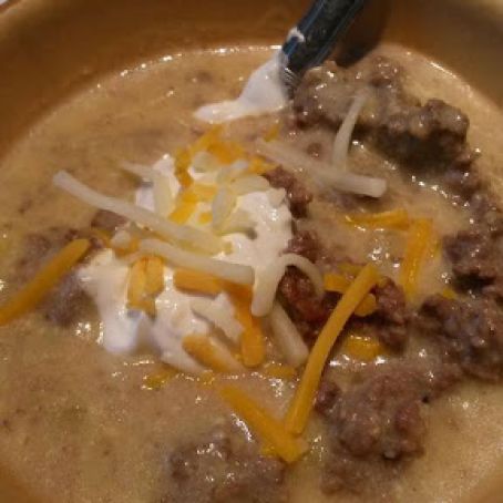 Cheeseburger Soup