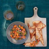Apricot Salsa with Lemon Verbena