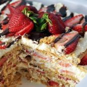 No-Bake Strawberry Icebox Cake