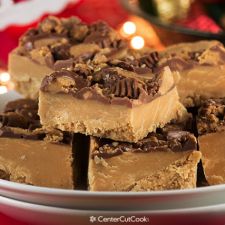 Easy Peanut Butter Cup Fudge