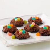 Chocolate Macaroon Nests