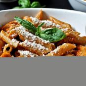 Roasted Red Pepper Penne.