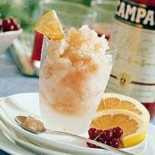 Campari Grapefruit Ice