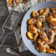 Pumpkin Potato Gnocchi with Brown Butter and Sage