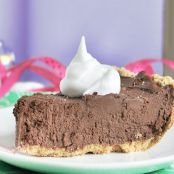 The Ultimate Chocolate Fudge Pie