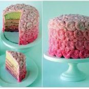 Pink & Ombre Cake