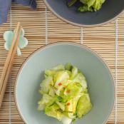 Hakusai Asazuke (Quick-Pickled Napa Cabbage)