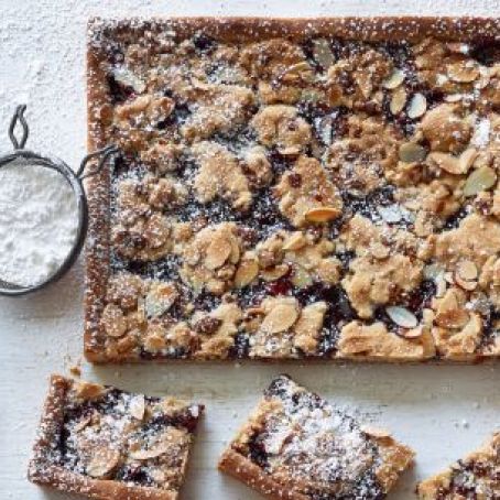 Raspberry Crumble Bars