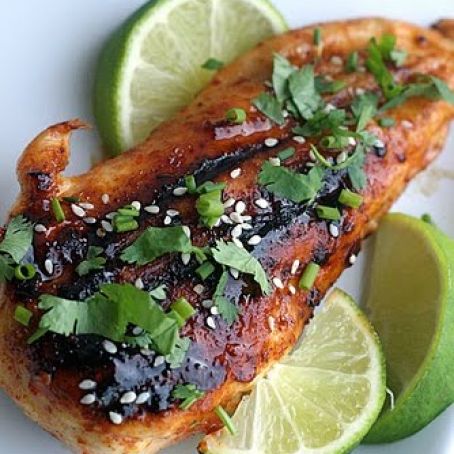 Honey Chipotle Glazed Chicken