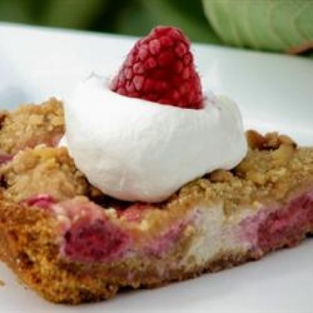 Raspberry Sour Cream Pie