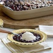 Blueberry crisp