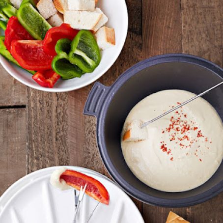 Slow Cooker Almond And Great Northern Bean Fondue