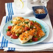 SPANISH MONKFISH WITH PINE NUT SAUCE