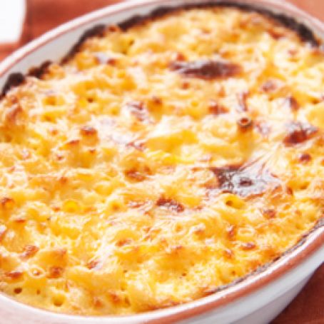 Baked Horseradish-Cheddar Macaroni and Cheese