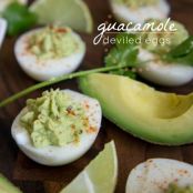 Guacamole Deviled Eggs Recipe