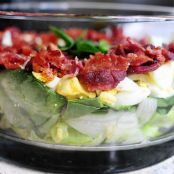 Overnight Layered Salad (Irene Hannauer)