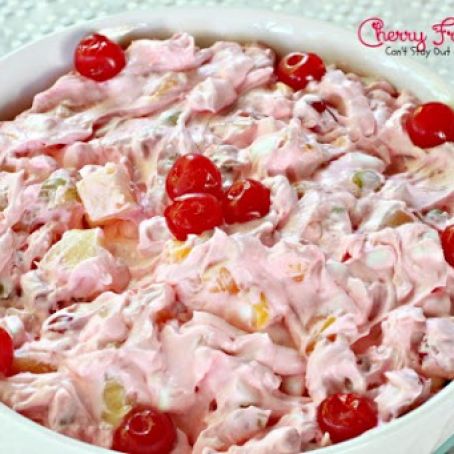 Cherry Fruit Salad - Can't Stay Out of the Kitchen