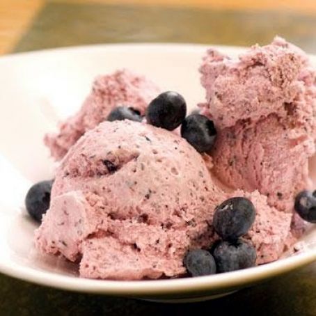 BLUEBERRY ICE CREAM