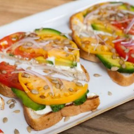 Avocado Open-Faced Sandwich