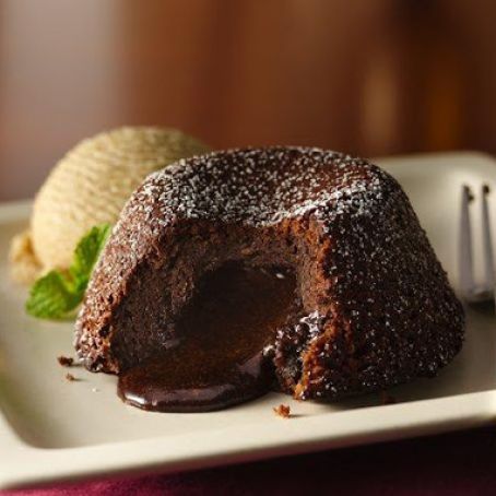 Molten Chocolate Espresso Cakes