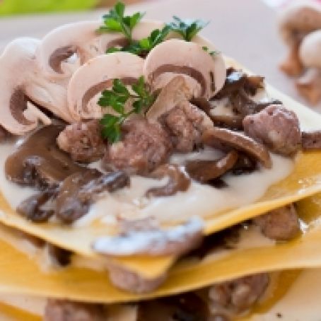 Vegan Mushroom Lasagna