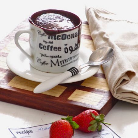 Nutella Lava Mug Cake