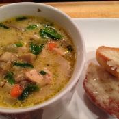 Creamy Chicken Mushroom Soup