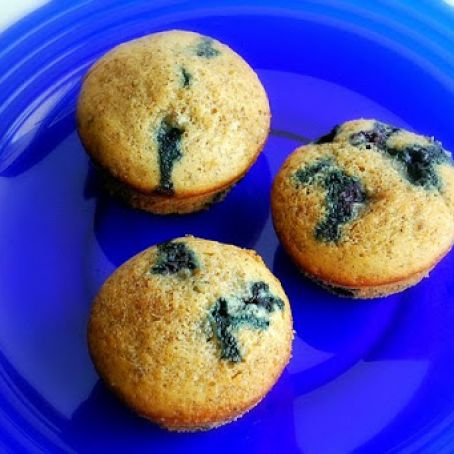Meyer Lemon Blueberry Muffins