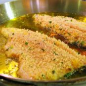 Crispy Lemon-Coconut Pan-Fried Trout