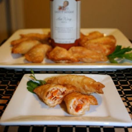 Buffalo Chicken Wontons