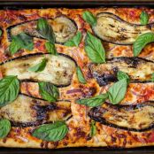 Sicilian Pizza with Eggplant
